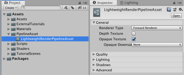 Setting Opaque Texture in LWRP