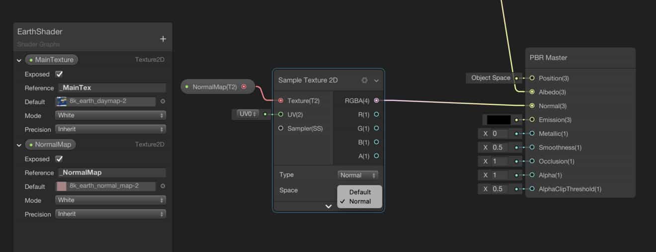 Adding a normal map