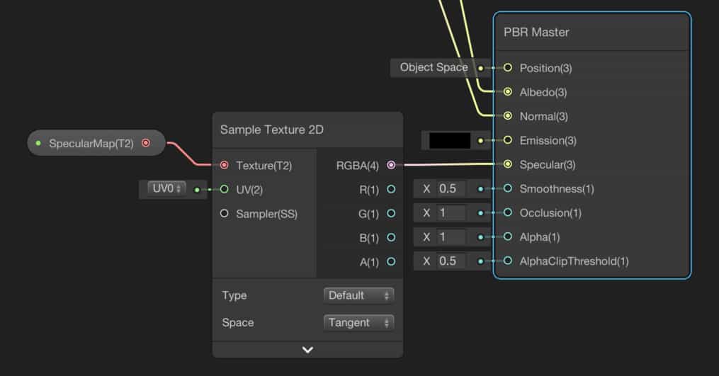 Adding a specular map